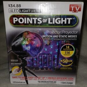 LED Lightshow Points of Light Projector